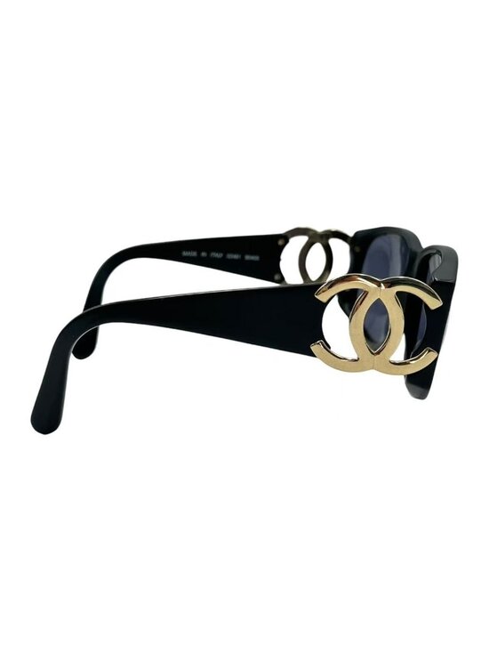Chanel Sunglasses CC Logo Black Eyewear main image 6